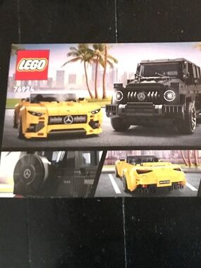 Lego Speed Champions Mercedes AMG SL-63 ONLY
